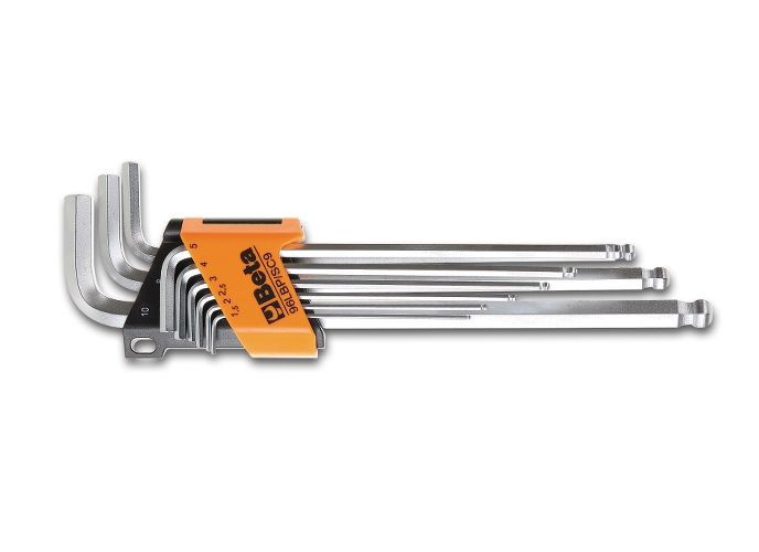 Set 9 chei imbus tip "L" lungi, unghiulare 96LBP/SC9, 1,5 - 10 mm