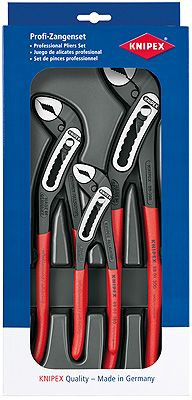 Set Cleşti Knipex Alligator pentru instalatori, 3 piese