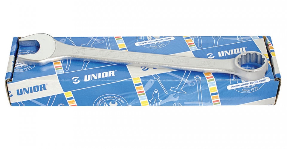 Set de 17 chei combinate Unior scurte in cutie de carton 6 - 22 mm
