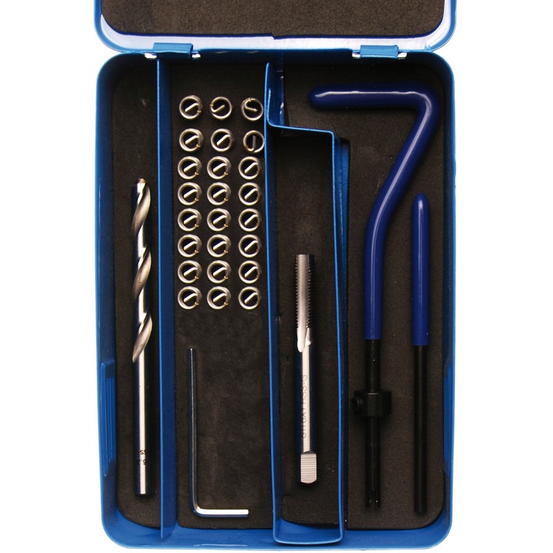 Set reparatie filete 29 piese, M6 x1.0