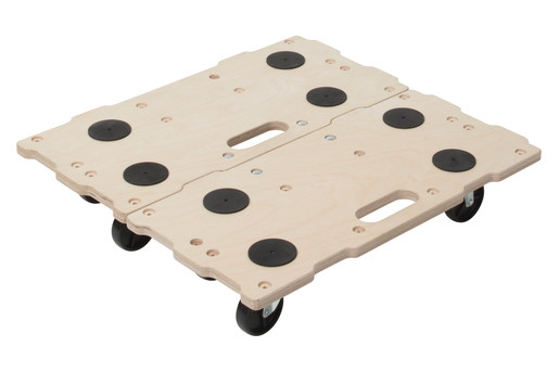 Transportor pe role Wolfcraft FT 400, pentru mobila tip Puzzle Boards, sarcina maxima 400 kg