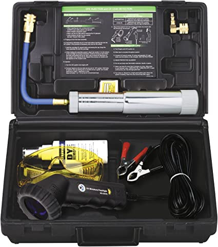 Trusa detectie scapari refrigeranti cu ultraviolete