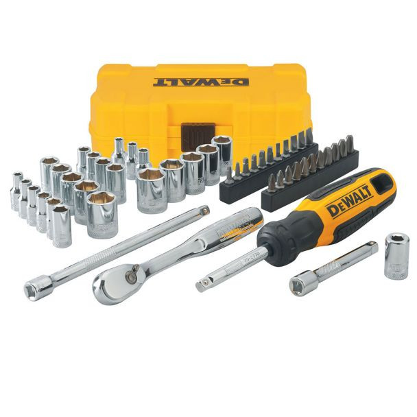 Trusa nano 50 piese Dewalt DWMT81610-0, 1/4"