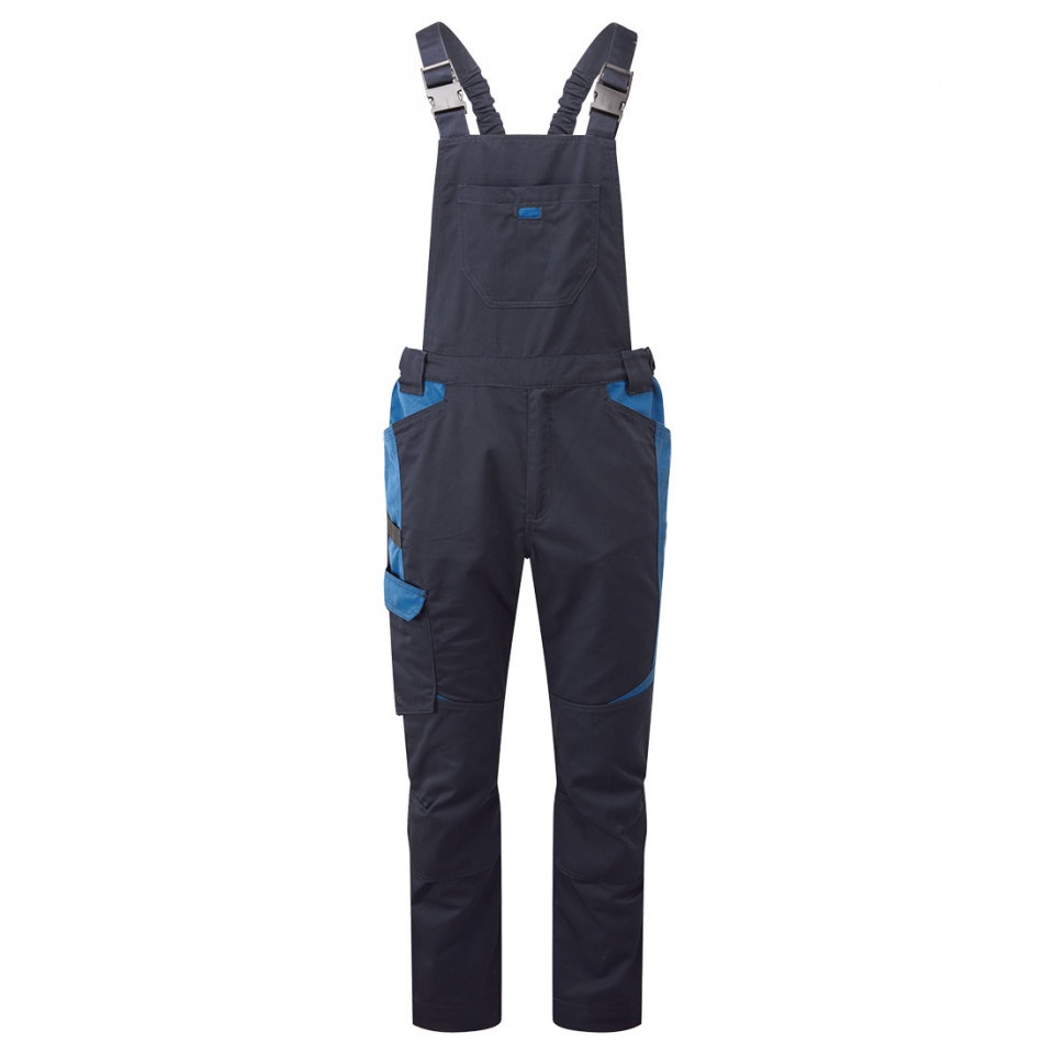 WX3 Pantaloni cu pieptar cu spălare industrială T746