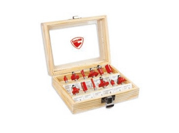 1.351 Set 12 freze cu coada pentru lemn - 1.351