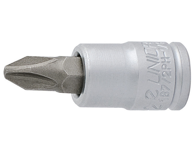 187/2PH-1/4" Capete chei tubulare cu cap profil PH 2 exterior Unior 1/4"