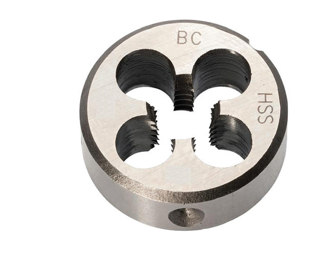 4207 Filiera pentru filet UNF, conform DIN 22568, HSS-G, DIM Nr.6, Pas 40, Diametru 3.42 mm