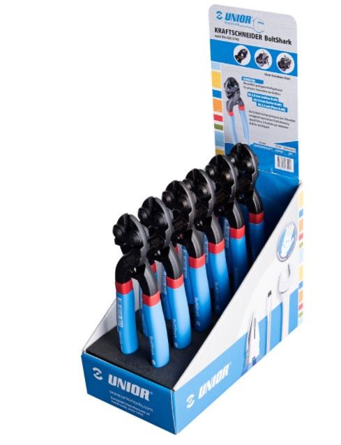 469SHARK/4DPST Set clesti Boltshark cu canelura in display de carton / 6 piese
