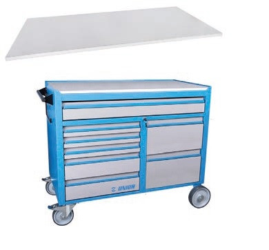 940TWJ-SST Blat de lucru din lemn cu capac din otel inoxidabil pentru 940JUMBO
