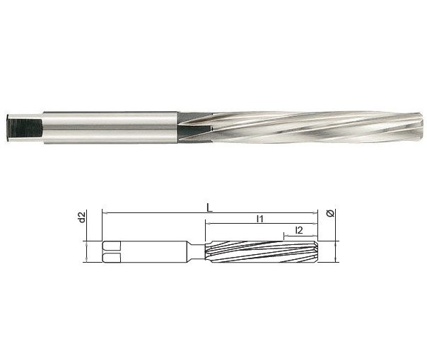 Alezor NFE 66019 similar DIN 206 forma B, HSS, DIM 17