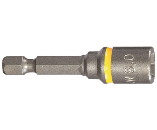 Bit tubular de IMPACT 50 mm cu magnet 1/4", E 6.3 - 11mm