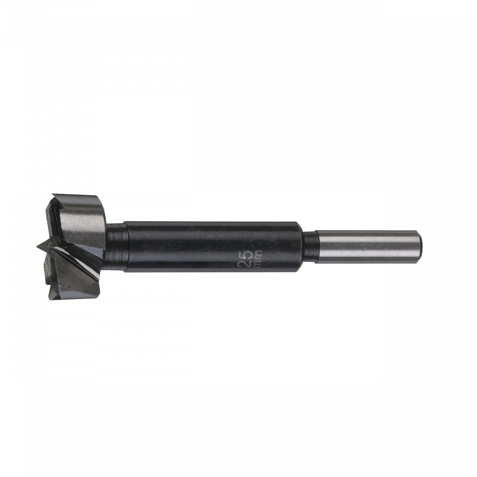 Burghie Forstner Milwaukee (Lungime totală (mm): 90, Tijă prindere: 9.5 mm round shank, Ø (mm): 25)