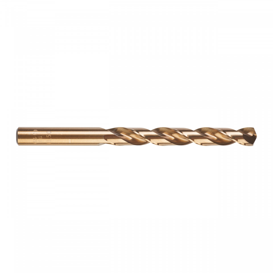 Burghie RED COBALT pentru metal - DIN 338 Milwaukee Ø 10.5x87x133 mm - set 5 buc