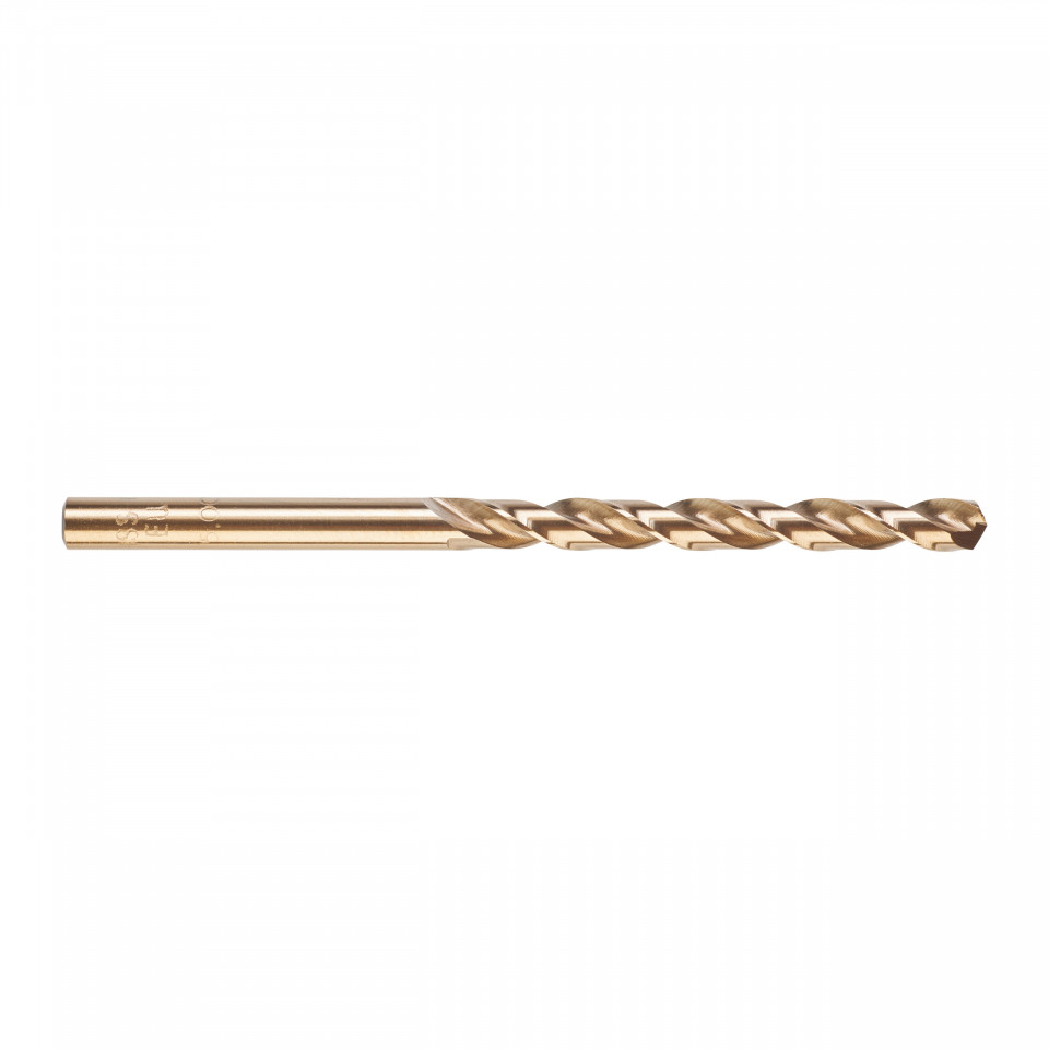 Burghie RED COBALT pentru metal - DIN 338 Milwaukee Ø 5x52x86 mm - set 10 buc