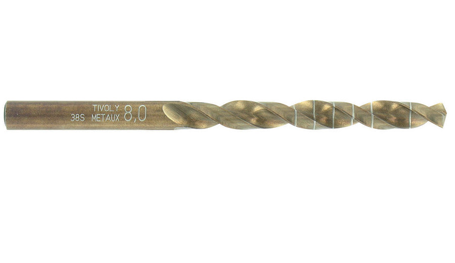 Burghiu cilindric scurt TIVOLY pentru metal DIN 338 SLR 6.8mm