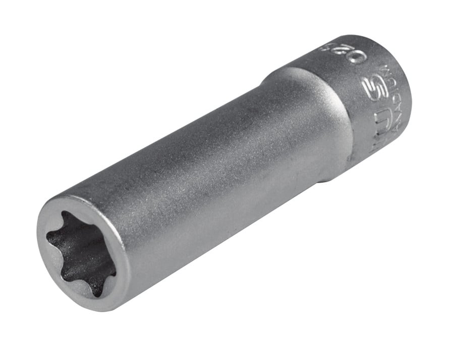 Cap cheie tubulara lunga cu profil IUS Torx 1/2” - E16