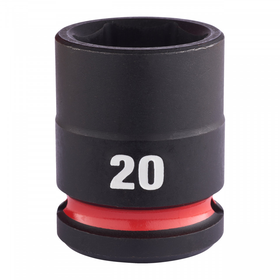 Cheie tubulara de impact 1/2" MILWAUKEE SHOCKWAVE™ IMPACT DUTY 20 mm L38mm