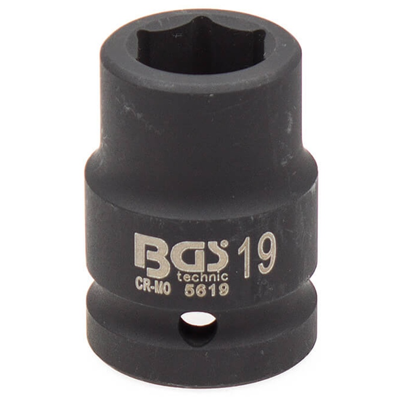 Cheie tubulara de impact, 19mm, 3/4"