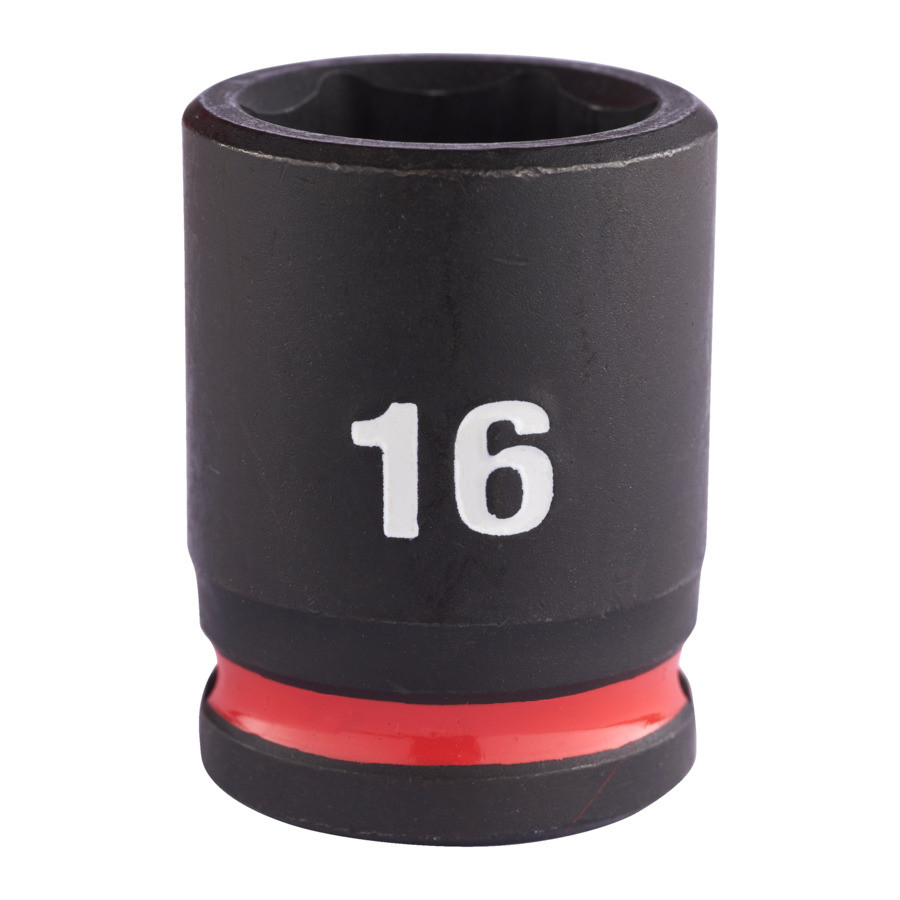 Cheie tubulară de impact MILWAUKEE SHOCKWAVE™ IMPACT DUTY, 3/8" IMPACT SOCKET STD 16mm L32mm