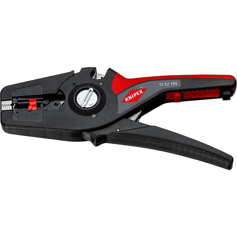 Cleste dezizolator KNIPEX PreciStrip, 0.08 - 16 mm2, 195 mm