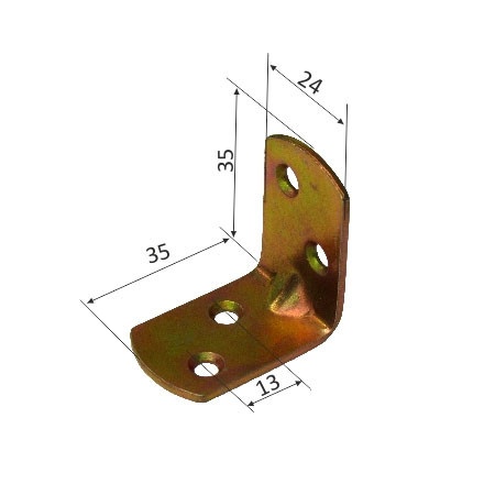 COLTAR METALIC DREPTUNGHIULAR