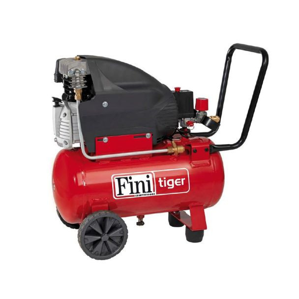 Compresor de aer Fini TIGER285M, 24 l, 1800 W, 10 bar, 260 l/min