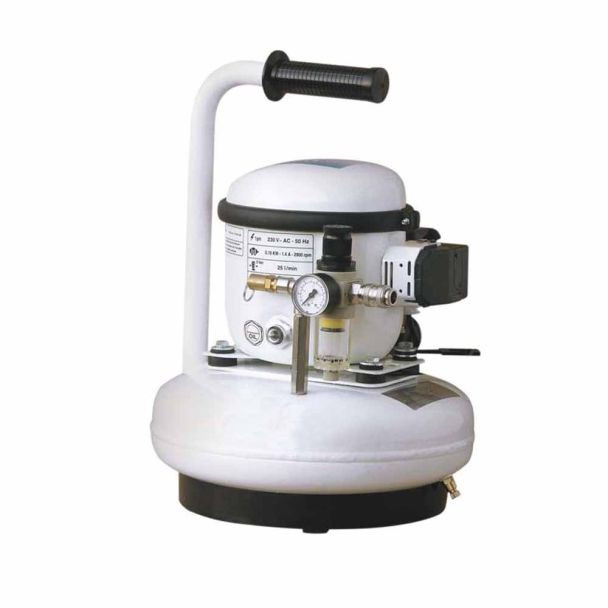 Compresor de aer pentru decoratiuni Fini JUNIOR 30, 6 l, 0.19 kW, 8 bar, 30 l/min
