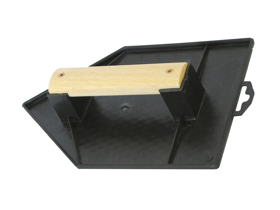 Drișcă din PVC cu vârf și mâner de lemn - 18×27