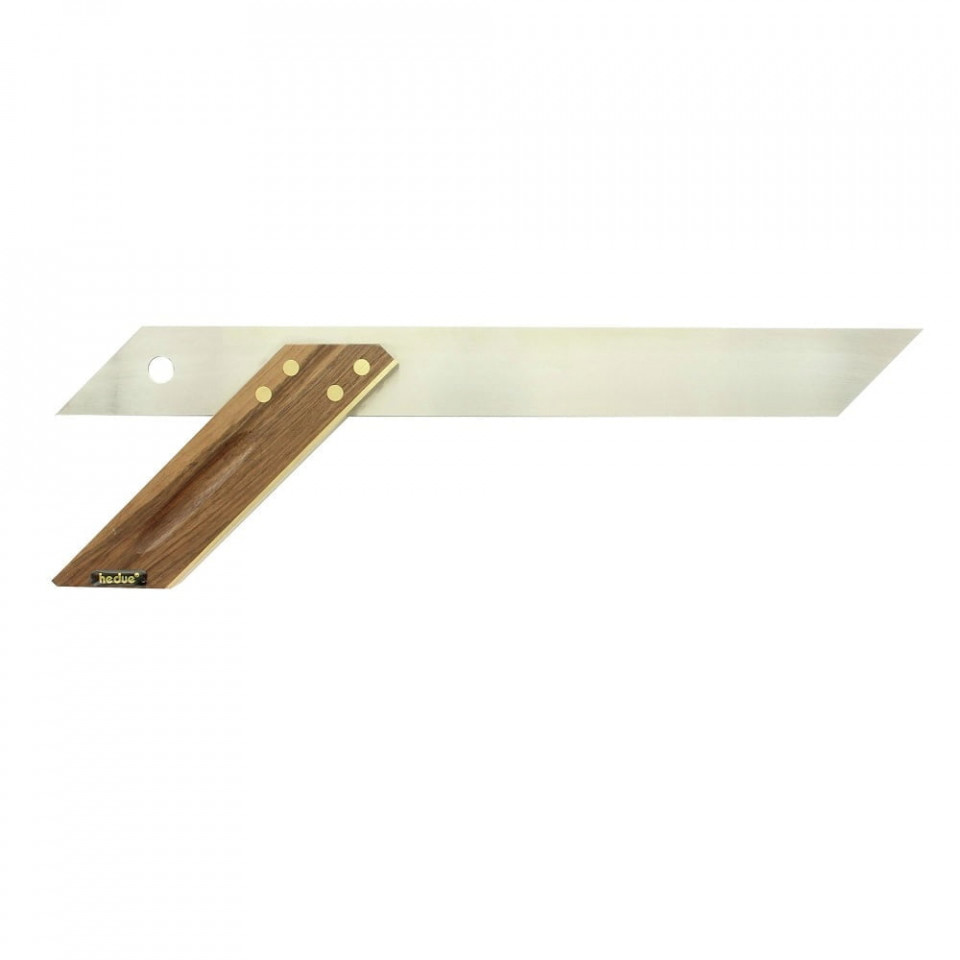 Echer îmbinare cu lamă de oțel și braț de nuc - 300 mm