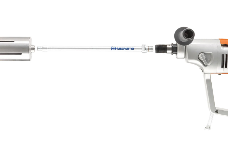 Extensie pentru carotare adâncă cu carote standard Husqvarna EXTENSION BIT L400 1 2G M F, 400mm R1/2