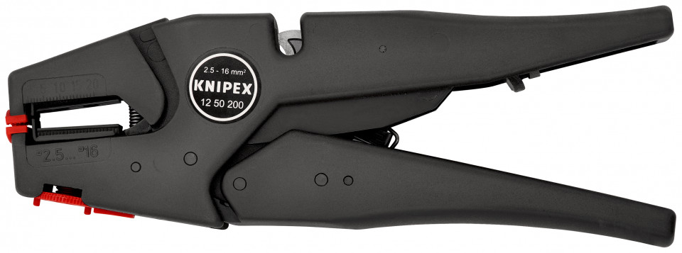 KNIPEX 12 50 200 Clește dezizolator cu autoreglaj 200 mm