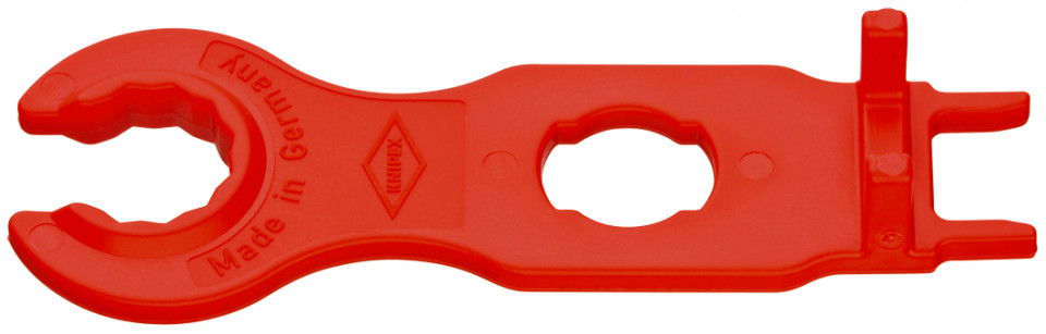 KNIPEX 97 49 66 2 Set de scule de montaj pentru conectori cu fişă MC4 pentru instalații solare (multicontact) 115 mm (carton cu autoservire/în blister)