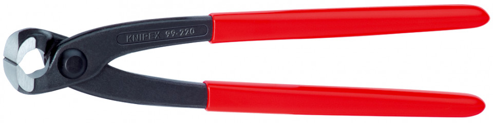 KNIPEX 99 01 200 Clește de fierari-betoniști (Clește de fierari-betoniști) acoperite cu plastic vopsit negru 200 mm