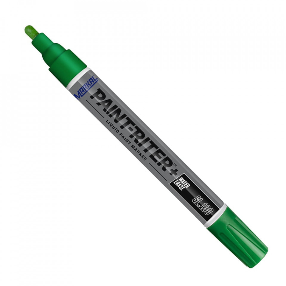 Marker vopsea Paint-Riter + Water Erase SL.130, Verde