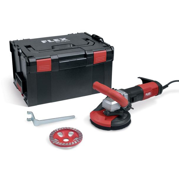 Masina de slefuit cu disc diamantat Flex LD 16-8 125 R Kit TurboJet II , 504939, 125 mm, 7800 mm, 1600 W