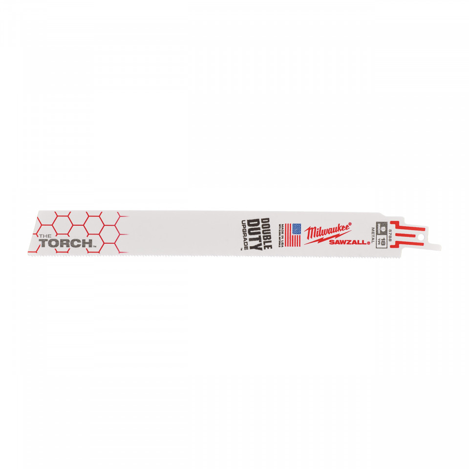 Metal: Pânze Heavy Duty TORCH™ pentru lucrări de demolare Milwaukee TORCH 230 x 18 Tpi - 25 bucati