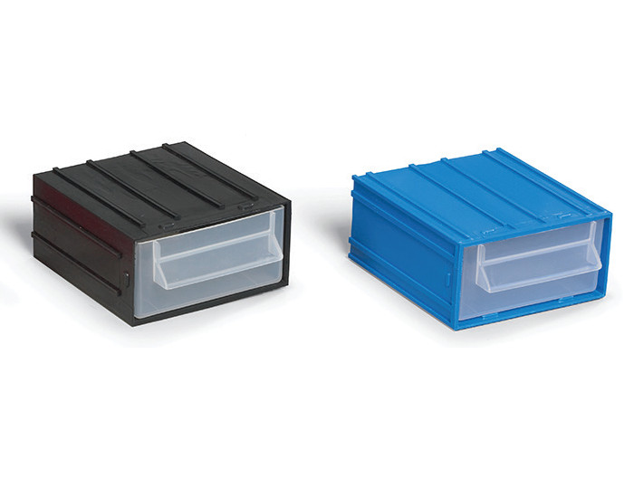 Modul din plastic cu capac 105x50x120, albastru