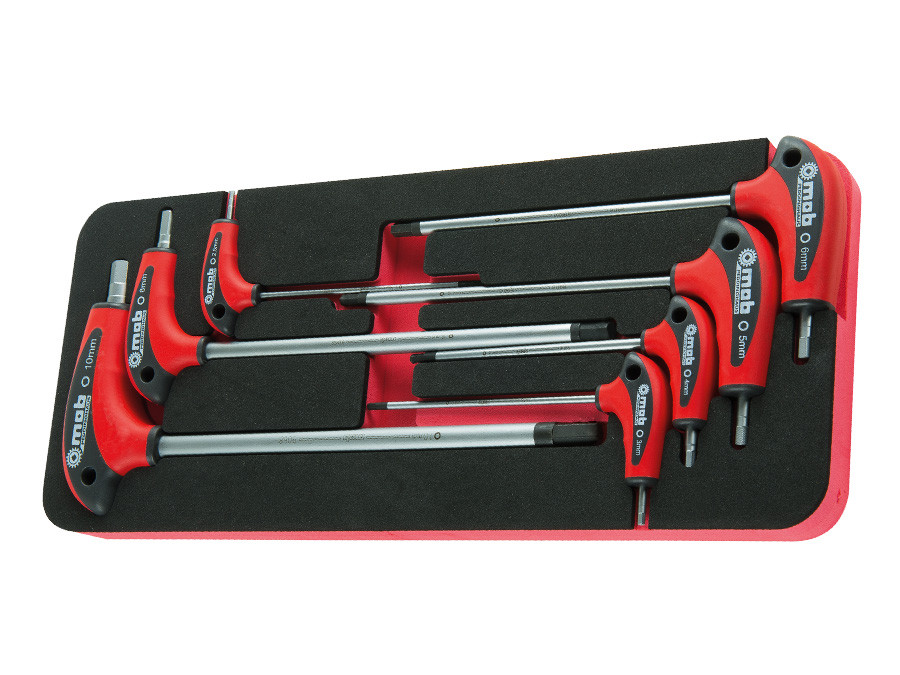 Modul OSC cu 7 chei locas hexagonal cu maner T - 260×160×50 MOB 2,5-10 mm
