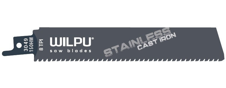 Panza sabie pentru otel inoxidabil Ultimate Carbide 150 x 25 x 1,5 mm