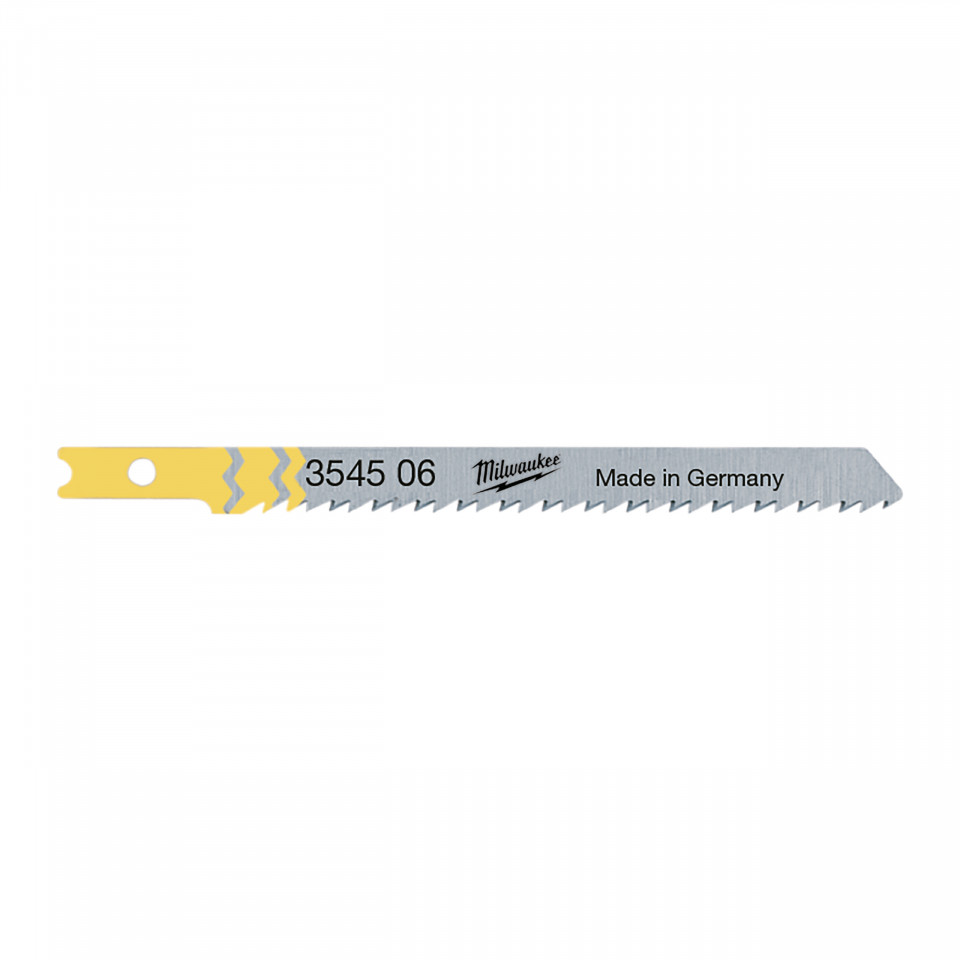 Pânze fierăstrău cu coadă în formă de U Milwaukee 75 x 2.5 mm A5035 / A5041 - 5 bucati