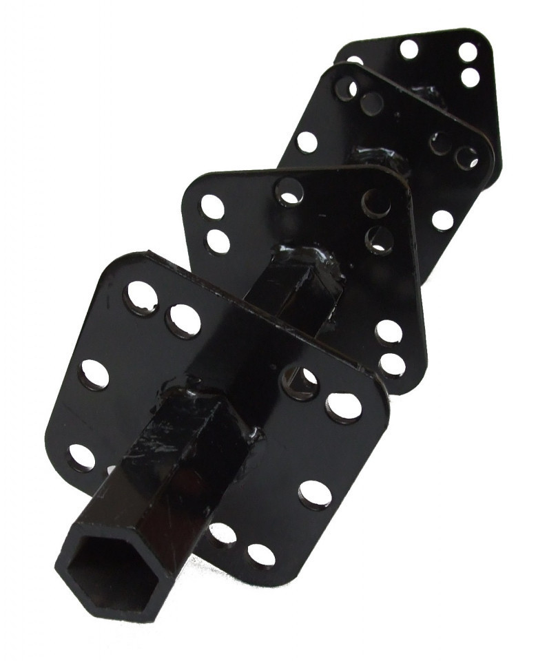 ProGARDEN manicot freza, hex 23mm, 2 segmente, 4 flanse (3+1), motocultoare seria HS500, HS900, HS1000/Campo