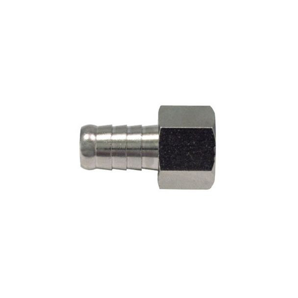Racord cu bradut pentru furtun de cauciuc 7 mm filet mama 1/4" Omg 21F_1/4_7