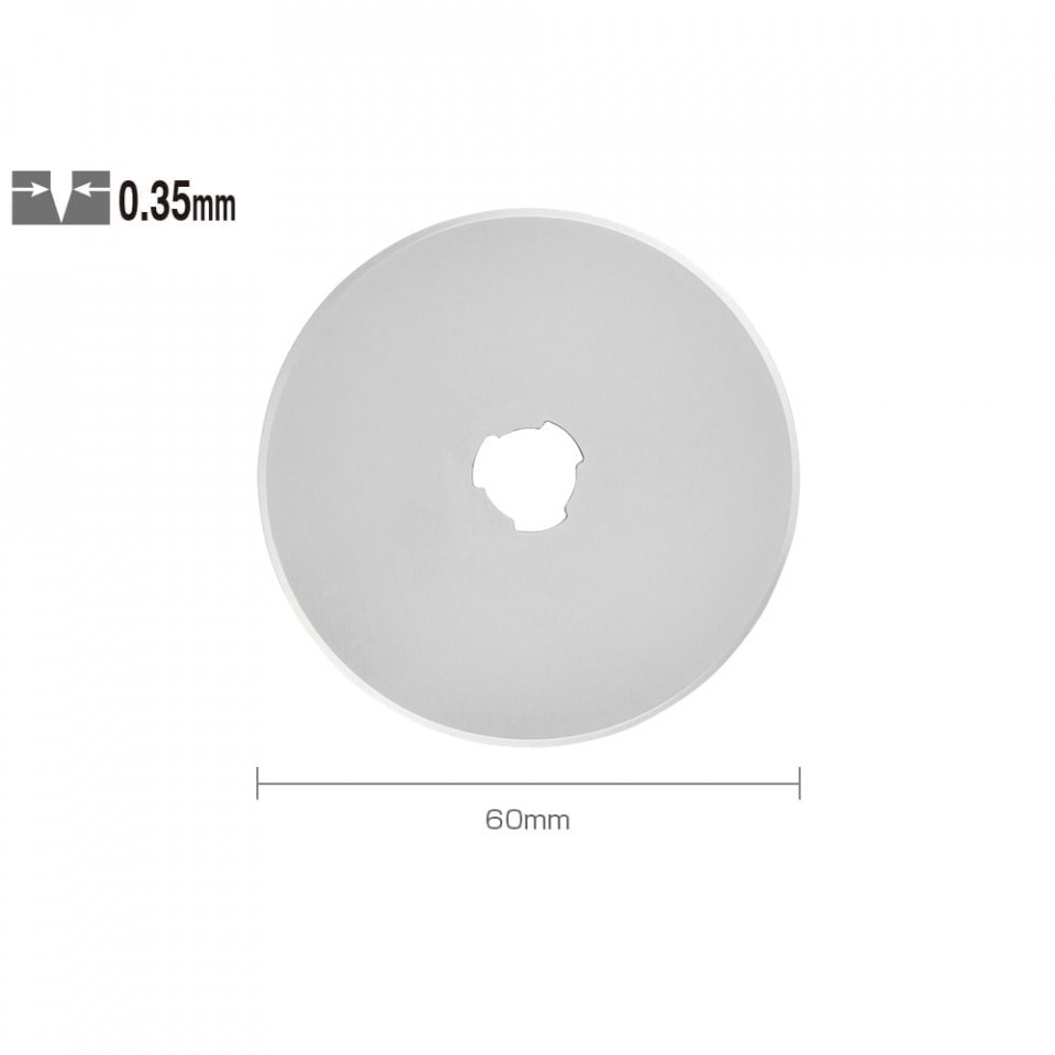 RB60-1 - lama japoneza rotunda de 60 mm, Olfa