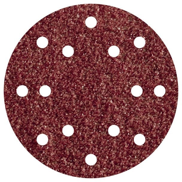 Set 5 foi abrazive Wolfcraft 1842000, prindere velcro, pentru lemn si metal, D 150 mm, P80