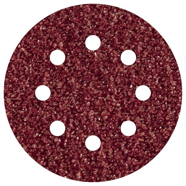 Set 5 foi abrazive Wolfcraft 2270000, prindere velcro, pentru lemn, D 115 mm, P60