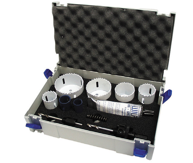 Set de carote instalatori in cutie MINI-SYSTAINER 19 / 25 mm - 10 tpi