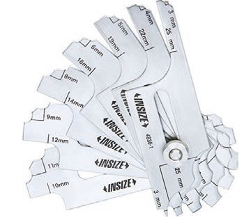 Set lere sudura Insize 3-25 mm