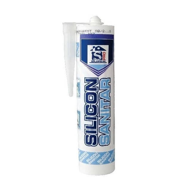 Silicon Sanitar Transparent, 280 ml