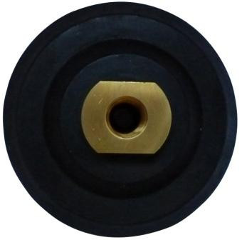 Suport flexibil pt. dischete / paduri diamantate cu velcro 100mm - prindere M14 - DXDH.23007.100.U