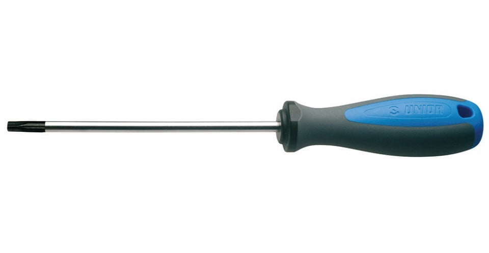 Surubelnita profil TORX (TX) maner trimaterial TBI, cromata, DIM TX 30